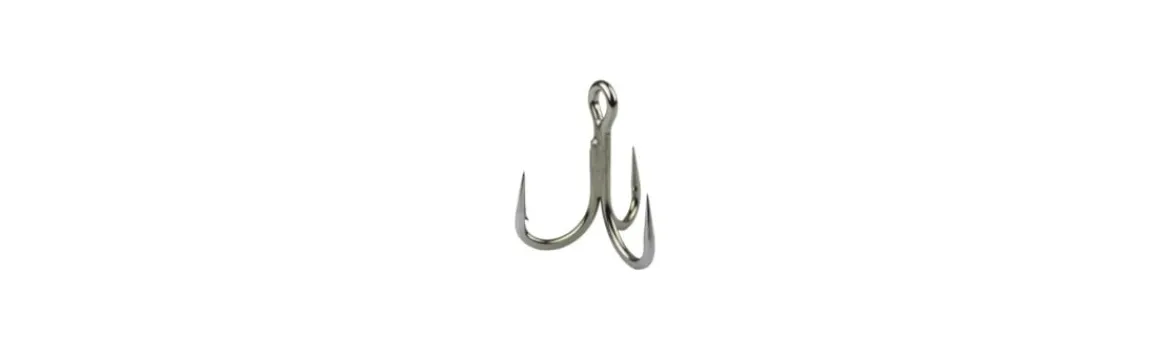 Anzuelos Jaw Lok in Line Treble 5X Strong Titan Steel 5 Unidades-Mustad Discount