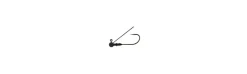 Anzuelos Plomados VEGA Tungsteno Antrax Resin Weedless Round Jig Head