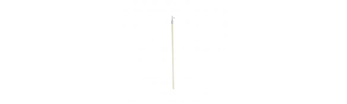 Bichero de Madera con Puntera de Aluminio-Alvarez