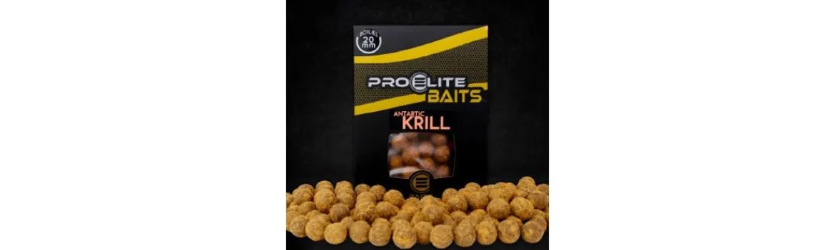Boilies 20 MM Pro Elite Baits Antartic Krill 1 KG (12 uds)-Alvarez Hot