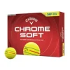 Bolas de Golf Callaway Chrome Soft 26 Yellow 360 Triple Track