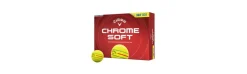 Bolas de Golf Callaway Chrome Soft 26 Yellow 360 Triple Track