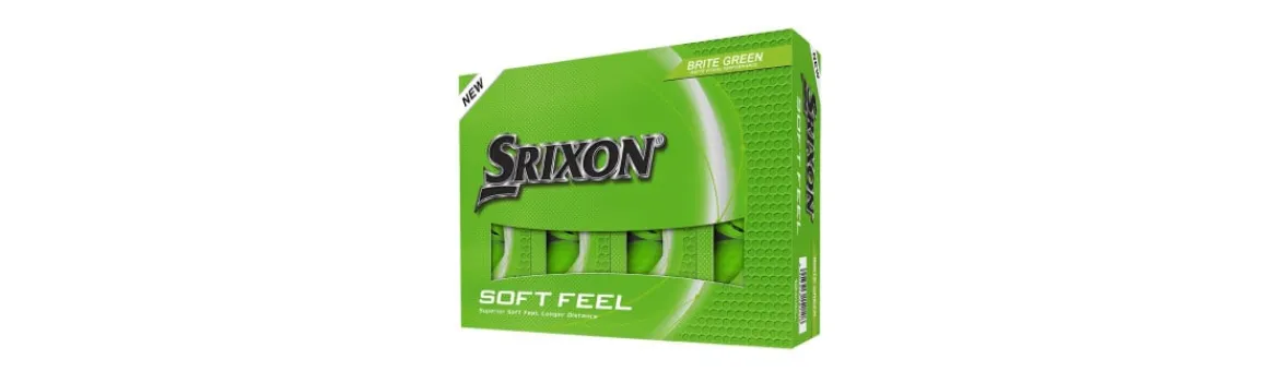Bolas de Golf Soft Feel Brite Green-Srixon Online