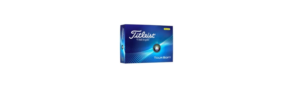 Bolas de Golf Tour Soft Yellow-Titleist