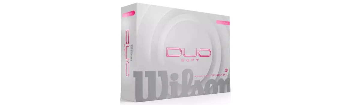 Bolas de Golf Duo Soft 25 Pink-Wilson