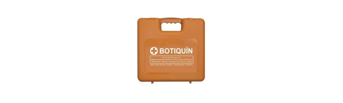 Botiquín Maleta para Zonas 1 2 3 y 4