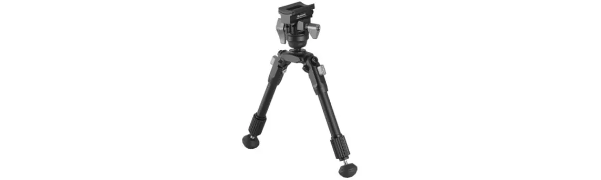 Bípode EQ-Precision 1QS Aluminio 26CM-Vanguard Outlet