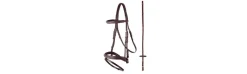 Cabezada BR Premiere Nancy con Riendas-BR Equestrian Outlet