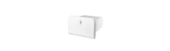 Caja de almacenamiento para barco 16,5 x 28,5 cm blanco