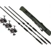 Kit Completo Carpa II: 3 cañas + 3 carretes + Funda-Alvarez Clearance