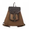 Mochila Artesanal Serraje Marrón-Alvarez New