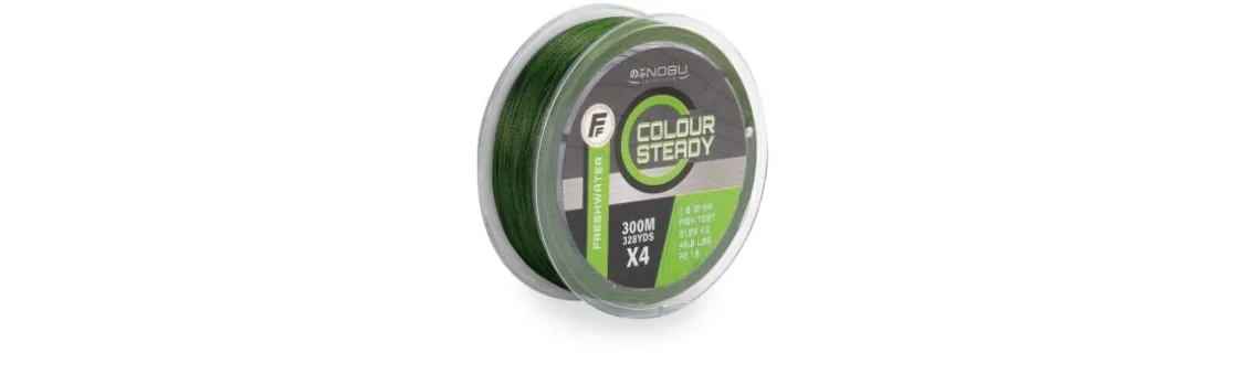 Multifilamento Fishing Ferrari Nobu Pro Cast Colour Steady Freshwater 4X 300 mts