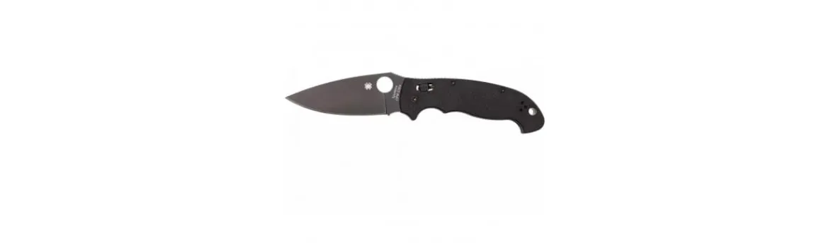 Navaja Manix 2 XL Black Blade-Spyderco New