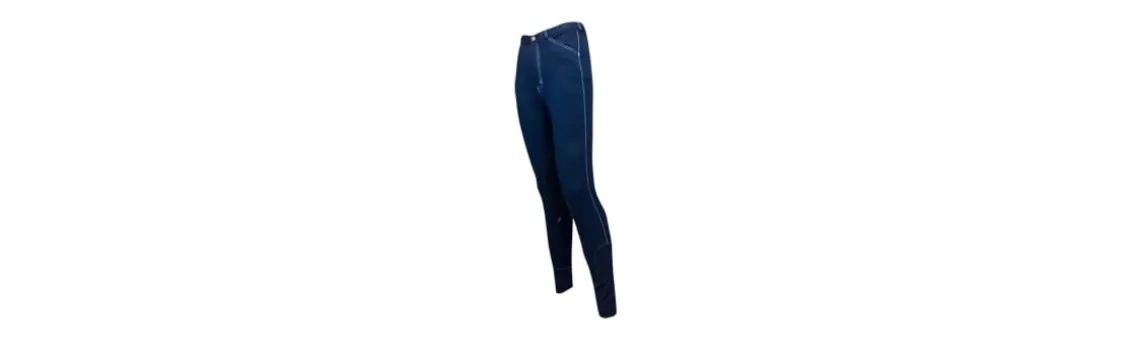 Pantalón de Montar Zaldi Osak Junior Unisex con rodillera de silicona