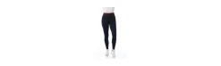 Pantalón Malla de Montar EquiTheme Pull On Tea Niña con Rodilla Grip