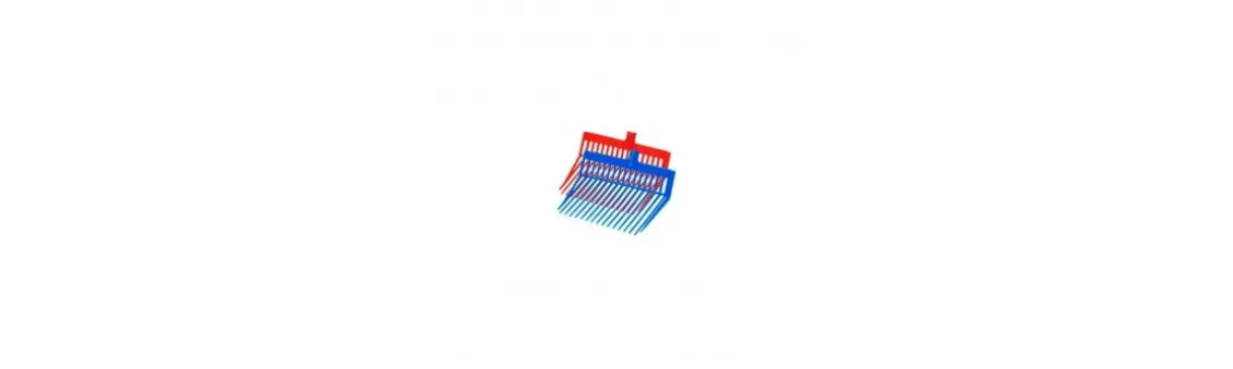 Rastrillo sin mango extra resistente