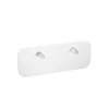 Registro blanco satinado con maneta cromada 35,3 x 60,6 cm-Alvarez Outlet