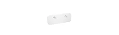 Registro blanco satinado con maneta cromada 35,3 x 60,6 cm-Alvarez Outlet