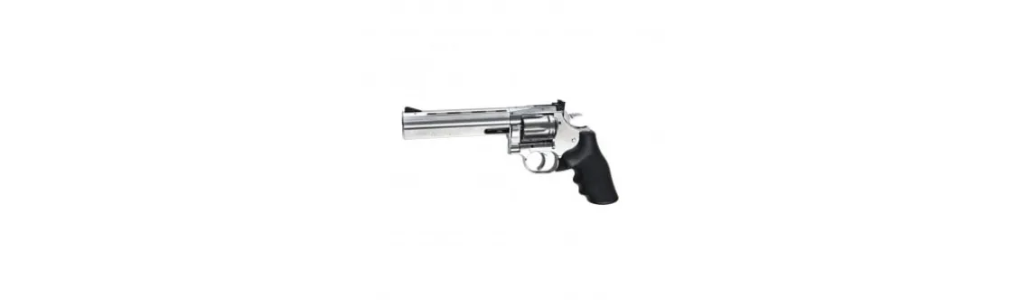 Revólver de Balines Dan Wesson 715 Silver_FULL METAL