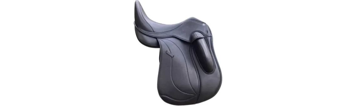 Silla de Doma Marjoman Omega Monofaldón Muslera con Puentes Intercambiables